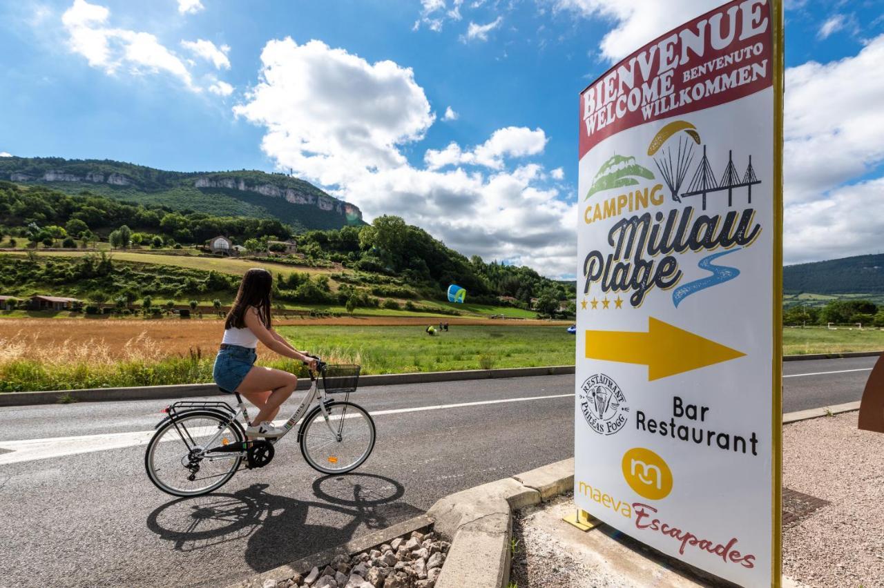 Camping Maeva Escapades Millau Plage Esterno foto